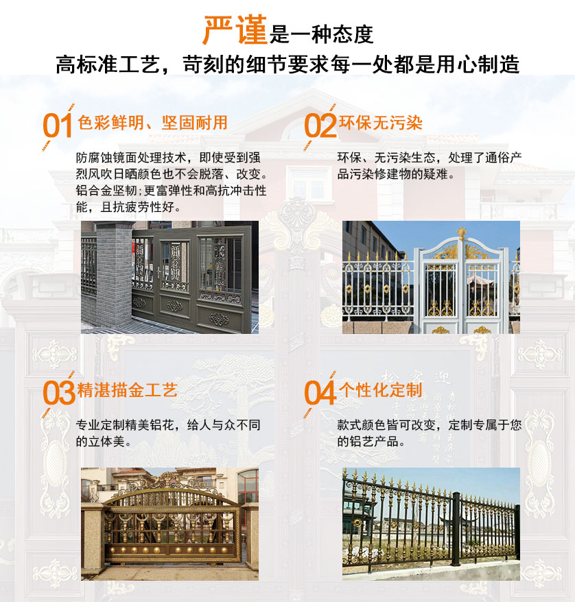 别墅鋁藝門,鋁藝别墅門,呂藝庭院門,鋁藝門廠家