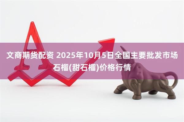 文商期货配资 2025年10月5日全国主要批发市场石榴(甜石榴)价格行情