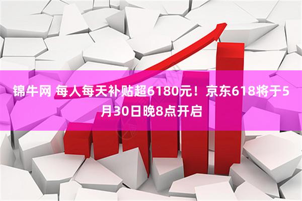 锦牛网 每人每天补贴超6180元！京东618将于5月30日晚8点开启