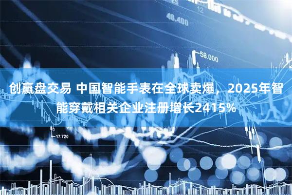 创赢盘交易 中国智能手表在全球卖爆，2025年智能穿戴相关企业注册增长2415%